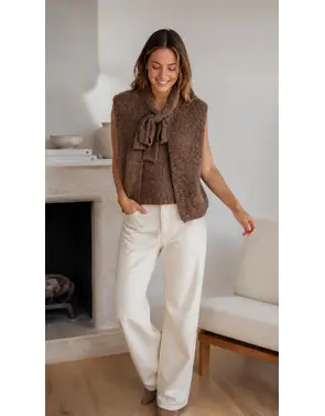 Garde-robe - Gilet - Taupe