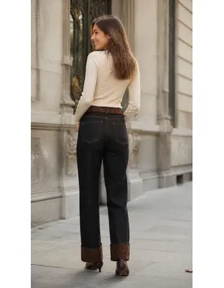 Garde-robe - Lange Broek - Donker jeans