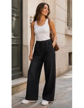 Garde-robe - Lange Broek - Donker jeans