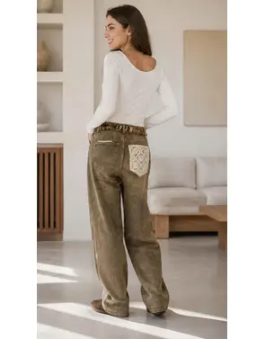 Garde-robe - Lange Broek - Taupe