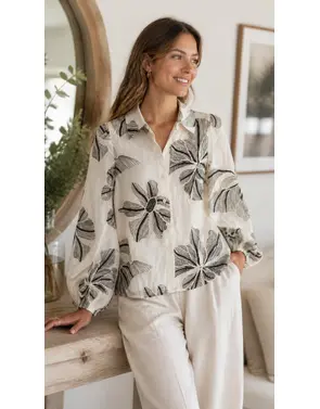 Garde-robe - Blouse - Zwart