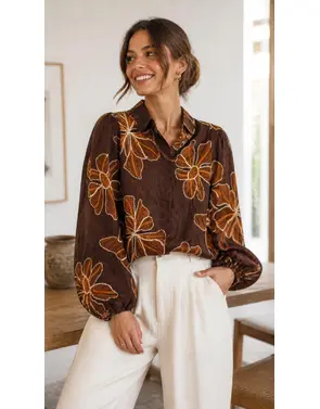 Garde-robe - Blouse - Bruin