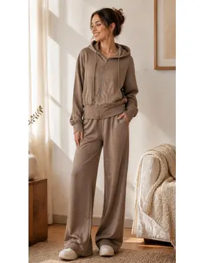 Garde-robe - 2-stuk - Taupe
