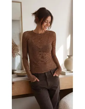 Garde-robe - Top - Bruin
