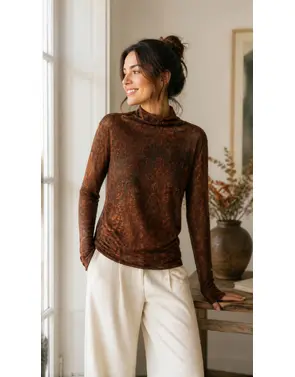 Garde-robe - Top - Donker bruin
