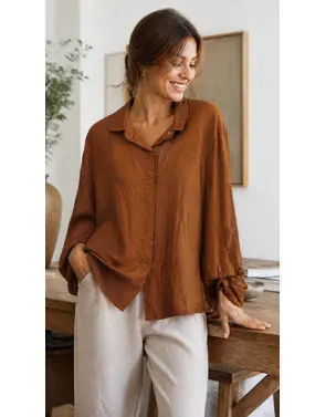 Garde-robe - Blouse - Camel