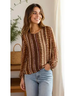 Garde-robe - Blouse - Paars