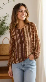 Garde-robe - Blouse - Paars
