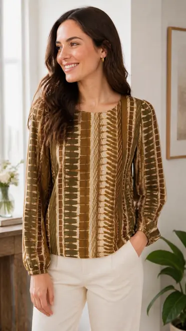 Garde-robe - Blouse - Groen
