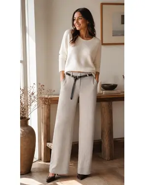 Garde-robe - Lange Broek - Grijs