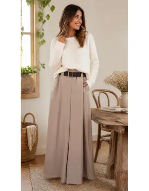 Garde-robe - Lange Broek - Beige