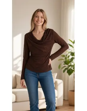 Garde-robe - Top - Bruin