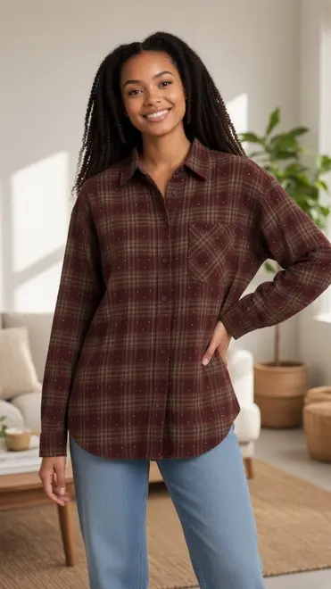 Garde-robe - Blouse - Bordeaux