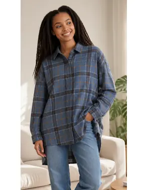 Garde-robe - Blouse - Blauw
