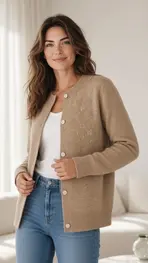 Garde-robe - Gilet - Beige