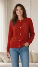 Garde-robe - Gilet - Rood