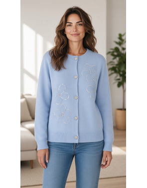 Garde-robe - Gilet - Blauw