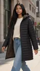 Garde-robe - Jas - Zwart-taupe