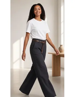 Garde-robe - Lange Broek - Blauw