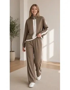 Garde-robe - 2-stuk - Taupe