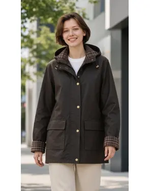 Garde-robe - Jas - Zwart-bruin