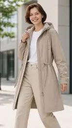 Garde-robe - Jas - Beige