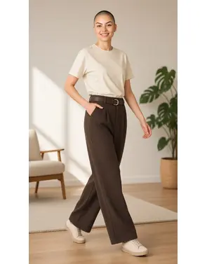 Garde-robe - Lange Broek - Bruin