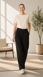 Garde-robe - Lange Broek - Zwart