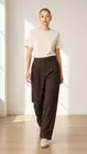 Garde-robe - Lange Broek - Donker bruin