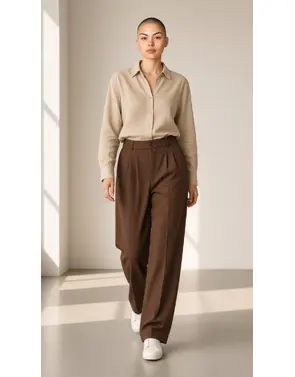 Garde-robe - Lange Broek - Camel