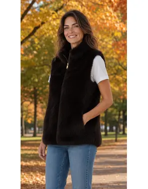 Garde-robe - body warmer - Bordeaux