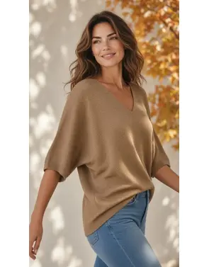 Garde-robe - Pull - Camel