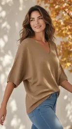 Garde-robe - Pull - Camel