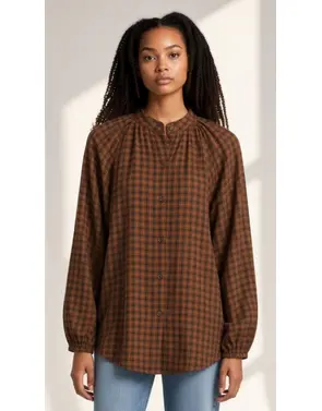Garde-robe - Blouse - Donker bruin
