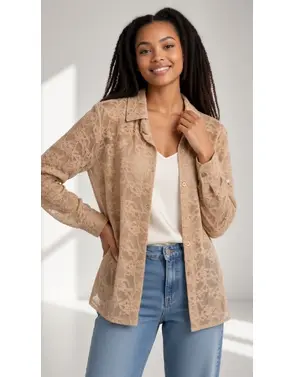 Garde-robe - Blouse - Camel