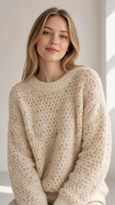 Garde-robe - Pull - Ecru
