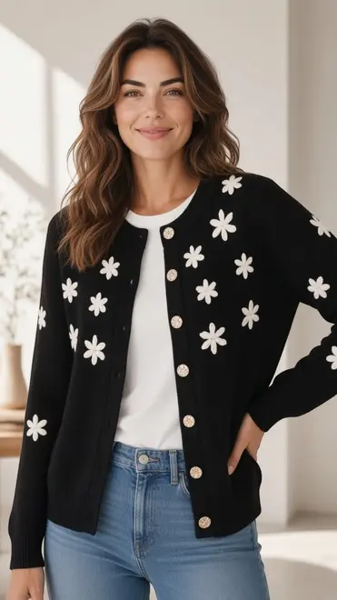 Garde-robe - Gilet - Zwart