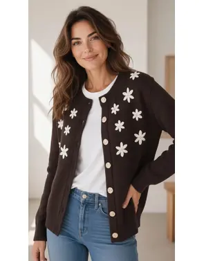 Garde-robe - Gilet - Donker bruin