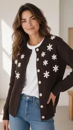Garde-robe - Gilet - Donker bruin
