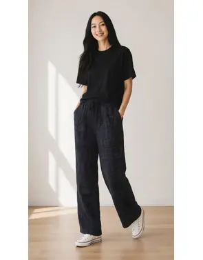 Garde-robe - Lange Broek - Marine