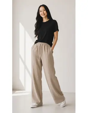 Garde-robe - Lange Broek - Beige