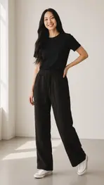 Garde-robe - Lange Broek - Zwart