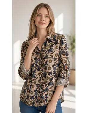 Garde-robe - Blouse - Marine