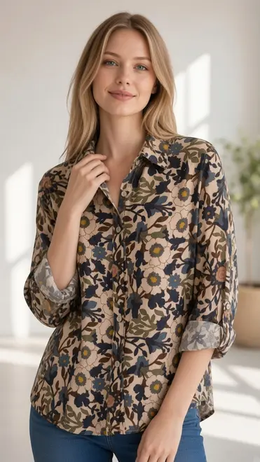 Garde-robe - Blouse - Marine