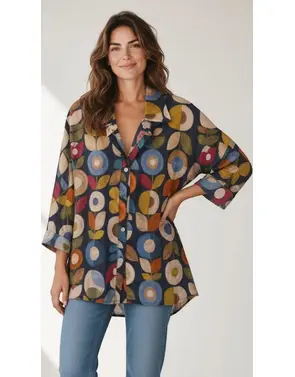 Garde-robe - Blouse - Marine