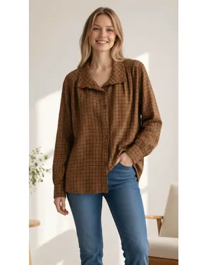 Garde-robe - Blouse - Bruin