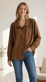 Garde-robe - Blouse - Bruin