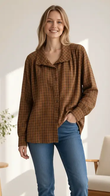 Garde-robe - Blouse - Bruin