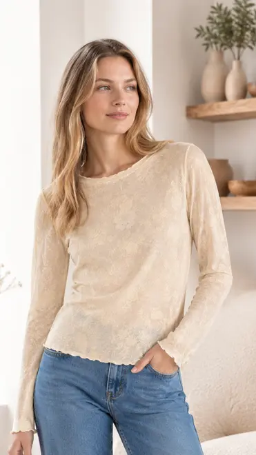 Garde-robe - Blouse - Ecru
