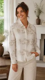 Garde-robe - Blouse - Wit